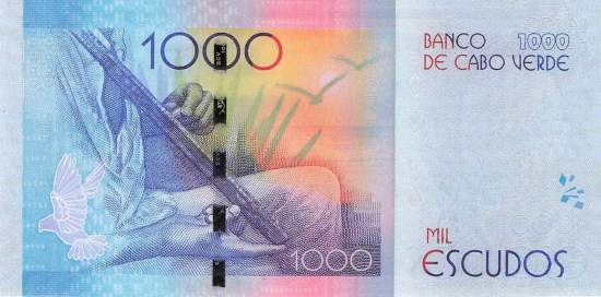 Kap Verden p73a 1000 Escudos 2014